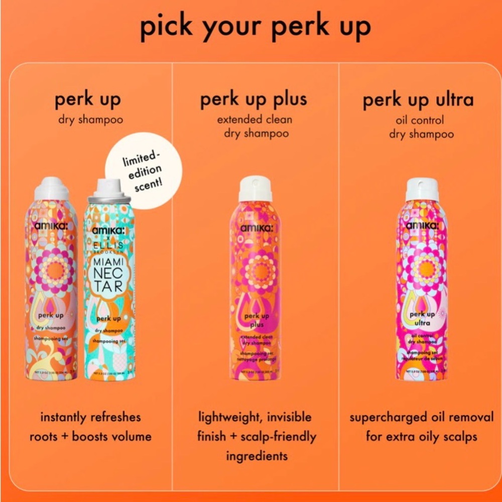 Amika Perk Up Plus Dry Shampoo - Picture 3 of 3